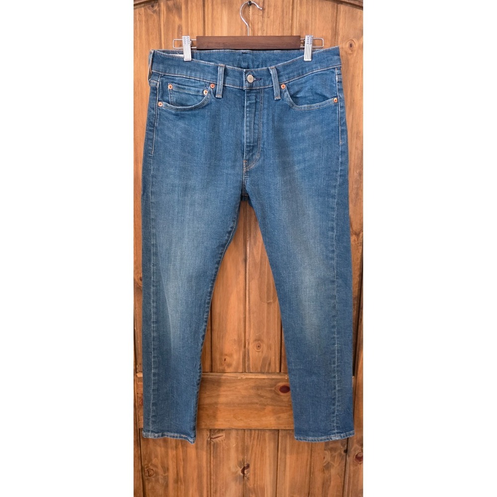 Levi's Lot 510 Jeans Womens 33x30 Blue Mid Wash Stretch Tapered Leg 5-Pocket‎
